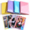 100 Stück Stern Card Sleeves Holografische Kartenhüllen 61 x 91 mm Laser Fotokartenhüllen Karten Hüllen für Sammelkarten Einsteckhüllen Karten Sleeves Photocard Sleeves Kpop Kartenfolien