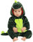 Happy Cherry - Niña Mameluco Franela Ropa de Una Pieza Bebé Traje de Animales Niño Mono Franela Encapuchada Pijama Pelele Entero con Pies Separables Infantil Cartoon - 25-30 Meses - Verde