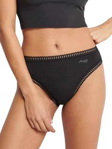 Sloggi GO Crush High Leg Briefs (3 Pack)
