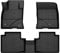 CARERSTEN Kofferraummatte Für Ford Kuga 5 Sitzer Benzinauto 2020–2024 TPE Car Floor Mats 3 Stücke Auto Fussmatten Mattenprofis Kofferraumwanne Automatten Set Für Ford Kuga 5 Sitzer Teppiche