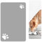 COYUN 1 Pièces Tapis Chat Gamelle Absorbant, 20 × 30 cm Tapis pour Gamelle Chien Antidérapant, Tapis Nourriture Chat Lavable, Tapis Chien Gamelle de Terre de Diatomée
