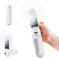 COCOSY Mini-Ventilator, tragbar, 5-in-1, USB, wiederaufladbar, 2200 mAh, 3 Geschwindigkeiten, klappbarer Schreibtischventilator mit LED-Taschenlampe, Kosmetikspiegel, Powerbank – für Zuhause/Reisen