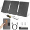 【Panneau Solaire Portable 30W 18V】 KWODE 30W Chargeur Solaire, ETFE IP67 Panneau Solaire Pliable, DC+USB3.0+Type-C Chargeur Solaire Portable Puissant pour Téléphones Tablettes Batterie Externe Camping