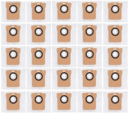 Compatible con Xiaomi Robot Aspirador X20+ / X20 Plus, Bolsa for Polvo, Paño de Mopa, Accesorios, Cepillo Lateral Principal, Filtro HEPA, Piezas de Repuesto(Chocolate)