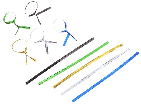 EPIGEIST 4000 Pièces Attaches Torsadées Métalliques pour Emballage de 12 CM, Lot de 4000 Pièces Multicolores Revêtement Plastique, Liens Réutilisables pour Sachets Alimentaires et