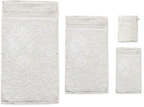 Cotonea Bio-Baumwolle Handtücher Weiss Gästetuch 30x50 cm