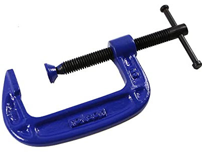 Rolson 14203 75 mm Fine Thread G-Clamp