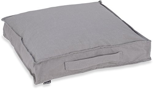 H.O.C.K. Caribe Outdoor Matratzenkissen 50x50x10cm hell-grau gris Plomo 01