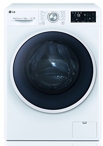 LG Electronics F 12U2 HDM0NH Lavante Séchante / 1134 kWh / 7 kg lavage / 4 kg séchage/Diagnostic intelligent/Blanc