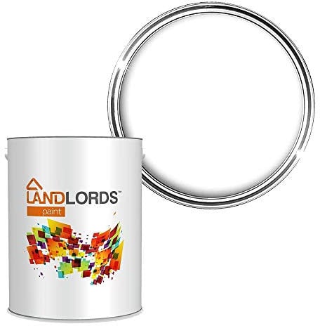 Landlords Anti Damp Paint | Matt Finish | Prevent Build-up of Mildew | Paint for Wall and Ceiling | Anti Condensation and Mould | 5L Shinning White