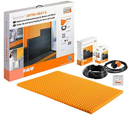 Schlüter-DITRA-HEAT-E Set 3, Reglerset u. Heizkabel f. 3,2m² Grundfläche