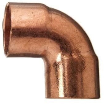 Cornat Löt-Winkel 90 Grad, Kupfer, 2 Muffen, A 18 mm, 10/1 Stück, T569018