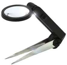 Lifemax Lighted Magnifying Tweezers