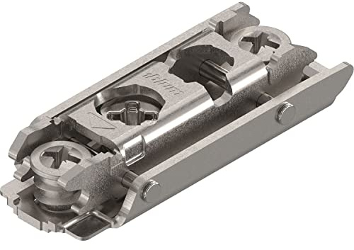 BLUM CLIP Exzenter MPL gerade, Zwillingsanschlag, Stahl, vorm. Systemschr.