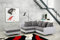 Kuechen-preisbombe Modernes Sofa Couch Ecksofa Eckcouch in Weiss Eckcouch mit Hocker - Minsk L