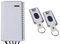 Schartec Mini Universal Funkempfänger Set inkl. 2 Stk. 1-Kanal Handsender 433 MHz für Garagentorantrieb - Funk Sender Empfänger