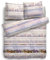 Heckett & Lane Wendebettwäsche Kelly Renforcé Strand Palmen City Skyline Großstadt Größe 135x200 cm