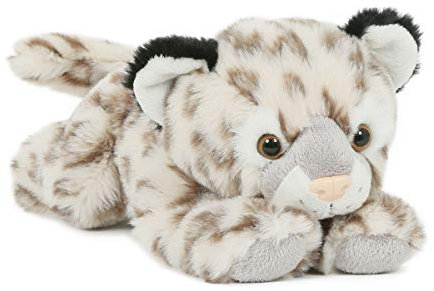 Trigon Plüschtier Schneeleopard 27cm Stofftier Soft Kuscheltier Raubkatze Plüschtiere