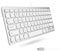 Macally UCSLIMKEYCA, compact USB-C Keyboard for Mac, US QWERTY Key Cap Layout