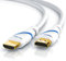 CSL - 8k / 4k HDMI Cable 2.1/2.0 10m - 8K @ 60Hz - 4K @ 120Hz - 48 Gbit/s - 3D - Ultra High Speed with Ethernet - TV Blu-ray PS5 Xbox Series X Switch - white - 10 metres
