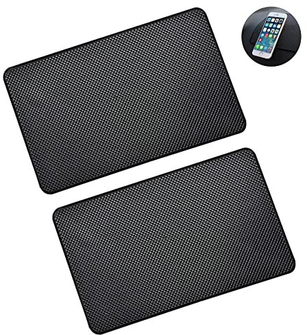 KFZ Halterung Anti-Rutsch Matte, Antirutschmatte für Armaturenbrett, PVC Handy Anti-Rutsch Pad, Auto Matte Armaturenbrett Klebrige Klebematte für Handy Sonnenbrille