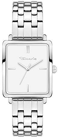 Tamaris Damen Analog Quarz Uhr mit Edelstahl Armband TT-0012-MQ