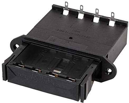 BATTERY HOLDER ENCLOSED FOUR X AA | Battery Holders ByBULGIN LIMITED - BX0027
