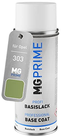 MG PRIME Autolack Spraydose für Opel 303 / PP Limonengrün Metallic