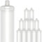 HOFTRONIC - 12er Pack LED Feuchtraumleuchte 150cm IP65-48W 5760 Lumen - 4000K Neutralweiß - Verknüpfbar - Kellerleuchte, Nassraumleuchte - Feuchtraum Wannenleuchte