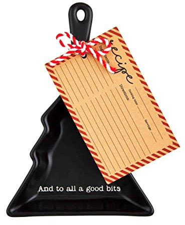 Mud Pie Holiday Cookie Skillet Set, And To All, Pfanne 16,5 x 11,4 cm