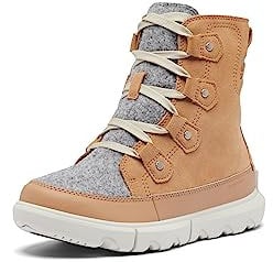 Sorel Damen Explorer Joan Wp Mode-Stiefel, Tawny Buff Moonstone Explorer Next Joan, 38.5 EU