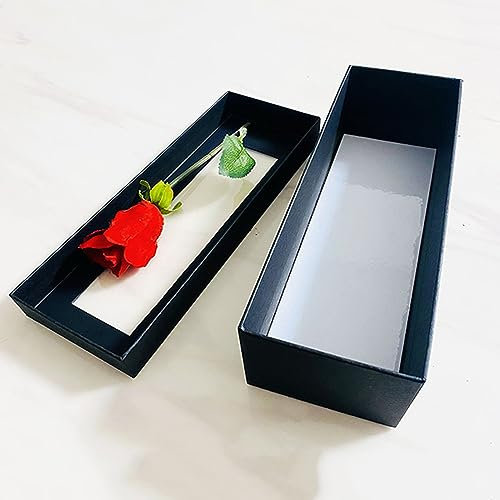 Rose Geschenkbox Zaubertricks Rose erscheint in leerer Box Romantische Blume Magie Schließen Straße Illusionen Gimmicks Mentalismus Requisiten