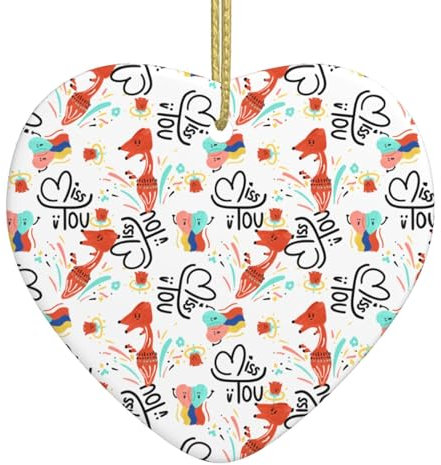 Fuchs Weihnachtsschmuck Christbaumschmuck Personalisierte Weihnachtsschmuck Halloween Baumschmuck