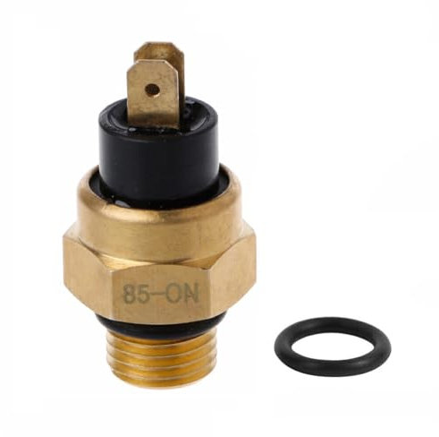 IEEDFJKK M14x1.5 optimiza la eficiencia del sistema de refrigeración con sensor de temperatura M14x5 para la confiabilidad del ventilador de refrigeración, cobre duradero