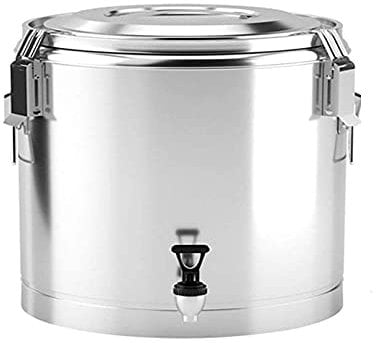 ANSNOW Stainless Steel Mulled Wine Cooker, Hot Water Dispenser, Tea, 10L, Teahine, Tea Maker Kettle, Commercial Hot Drink Dispenser for Buffet and Party