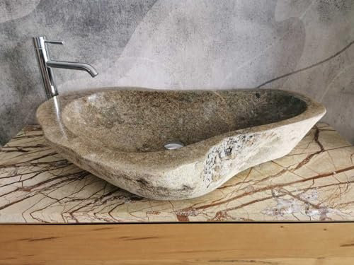 Lavabo de piedra tamaño XXL Medidas 89 x 57 x 15 cm fotos reales del lavabo, lavabos de piedra, lavabos de piedra natural, piedra natural