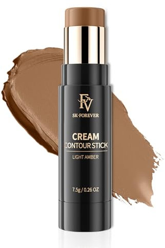 FV Contouring Stick, Lang Anhaltend & Natürliches Finish, Wasserfest Creme Konturenstift Makeup für Helle/Mittlere Hauttöne, 04 Light Amber