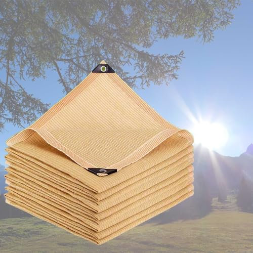 tende A Vela Ombreggiante Impermeabile 3x4 4x5 6x8 8x8 8x10m, Protezione Raggi UV 90%, Telo Ombra tende Da Sole For Esterno Giardino Terrazzo(4X8m)