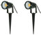 2PCS Proiettori A LED A Lungo Raggio -Faretto LED Da Esterno, Proiettore Da Prato, Luce Rotonda For Albero, Faretti Da Incasso Da 3/5W, Adatto For Le Luci Del Giardino Del Cortile Dell'hotel(White-5W,