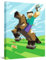 Diamond Painting Kinder Mit Rahmen Anime Bilder 30x40cm, Diamant Painting Bastelset Ab 6 Jahre für Geschenke und Wandbilder Wohnzimmer