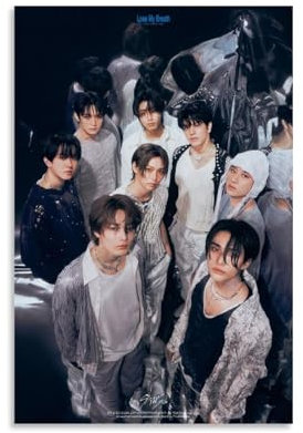 Hotoice Stray-Poster für Kinder, Kpop-Musikgruppenband, Vintage-Retro-Cover-Poster für Zimmer, ästhetische Leinwand, Wandkunst, Schlafzimmerdekoration, 30 x 45 cm