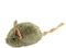 Souris en peluche pour chat - Jouet interactif pour chat - Souris qui couine en peluche - Chaton réaliste - Interactif pour chat intérieur
