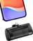 Kuulaa Batterie Externe iPhone 4500mAh Mini Power Bank Chargeur Externe, Mini Batterie Externe Induction Petite Batterie Portable for iPhone 14/14pro/13/12/12 Pro/11/XR/XS/X/8/7/6, Noir