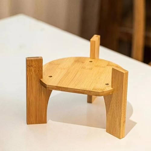 Glass Beverage Dispenser Stand - Wooden Drink Dispenser Stand - for Water Jug and Potted Plants - for Home Party Bar Wine Juice Tea Lemonade