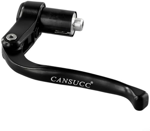 Sumsoctober Bremshebel Teile Aluminium Zeit für Triathlon für TT Base Bar End Rennrad Aerobar Bremshebel für Innen 19 mm - 21 mm Fahrrad