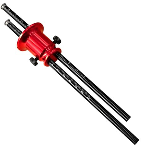 Gauge per Marcatura per Lavorazione Legno - Strumento per Tracciatura Legno - Misuratore Doppia Scala Per Progetti Camera Armadio Casa Mobili