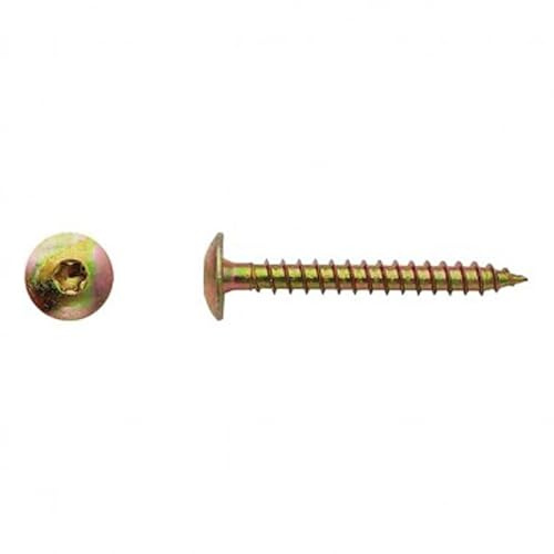 Vis pour penture Torx® Zingué bichromaté - 7 x 40 mm- Vendu par 100