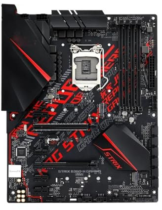 Motherboard Scheda madre Fit For ASUS ROG STRIX B360-H GAMING con Aura Sync RGB LED Belief Light DDR4 ATX Gaming
