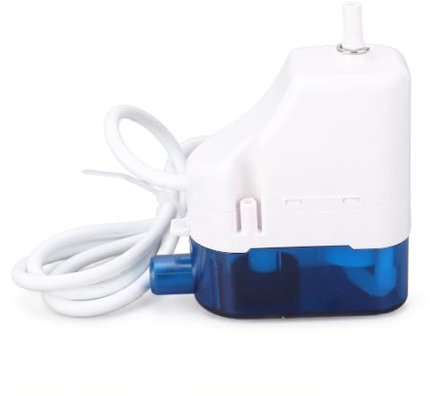 Bewinner Pompa di Scarico Condensa Automatica per Aria Condizionata 70ml 24L/H 10m di Sollevamento, Silenziosa 22dB per AC 1-3P a Parete, Fabbricatore di Ghiaccio, Deumidificatore, 100-230V