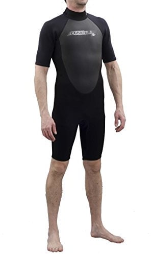 O'Neill Wetsuits Herren Neoprenanzug Reactor 2 mm Spring Wetsuit, Black, M